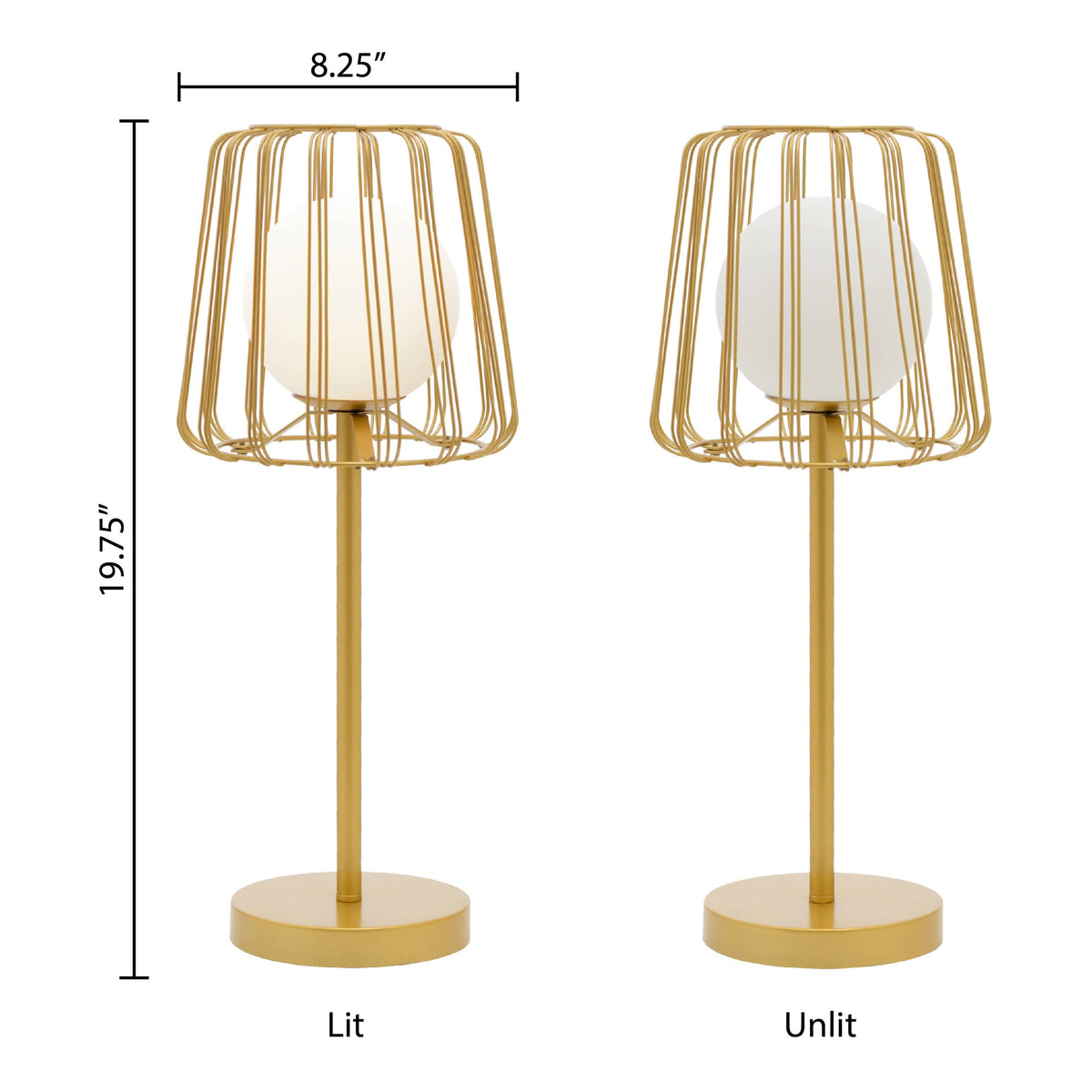 River of Goods Metal Table Lamp