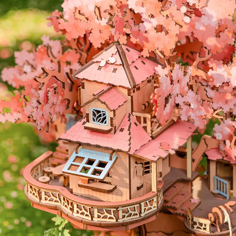 Robotime DIY Sakura Tree House Kit TGS04