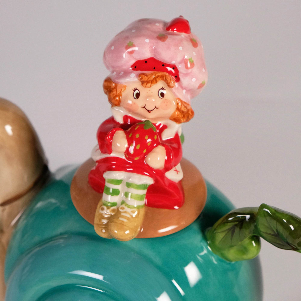 Strawberry Shortcake Snail Sip N'Steep Teapot