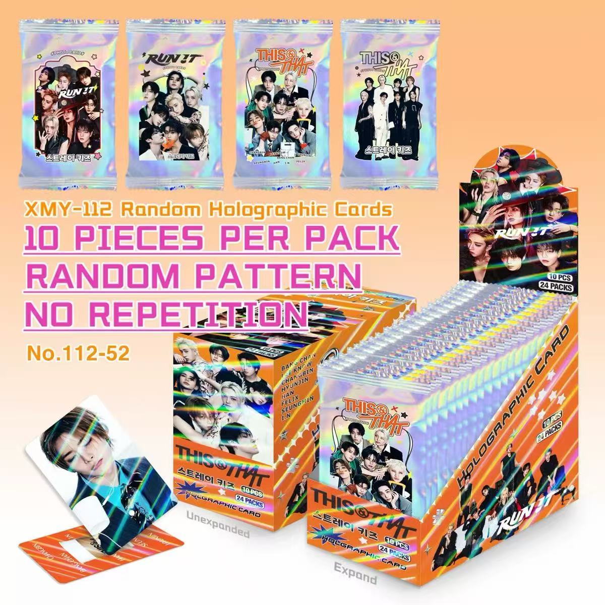 SKZ This & That / Run IT Blind Box Photocards - Stray Kids merch