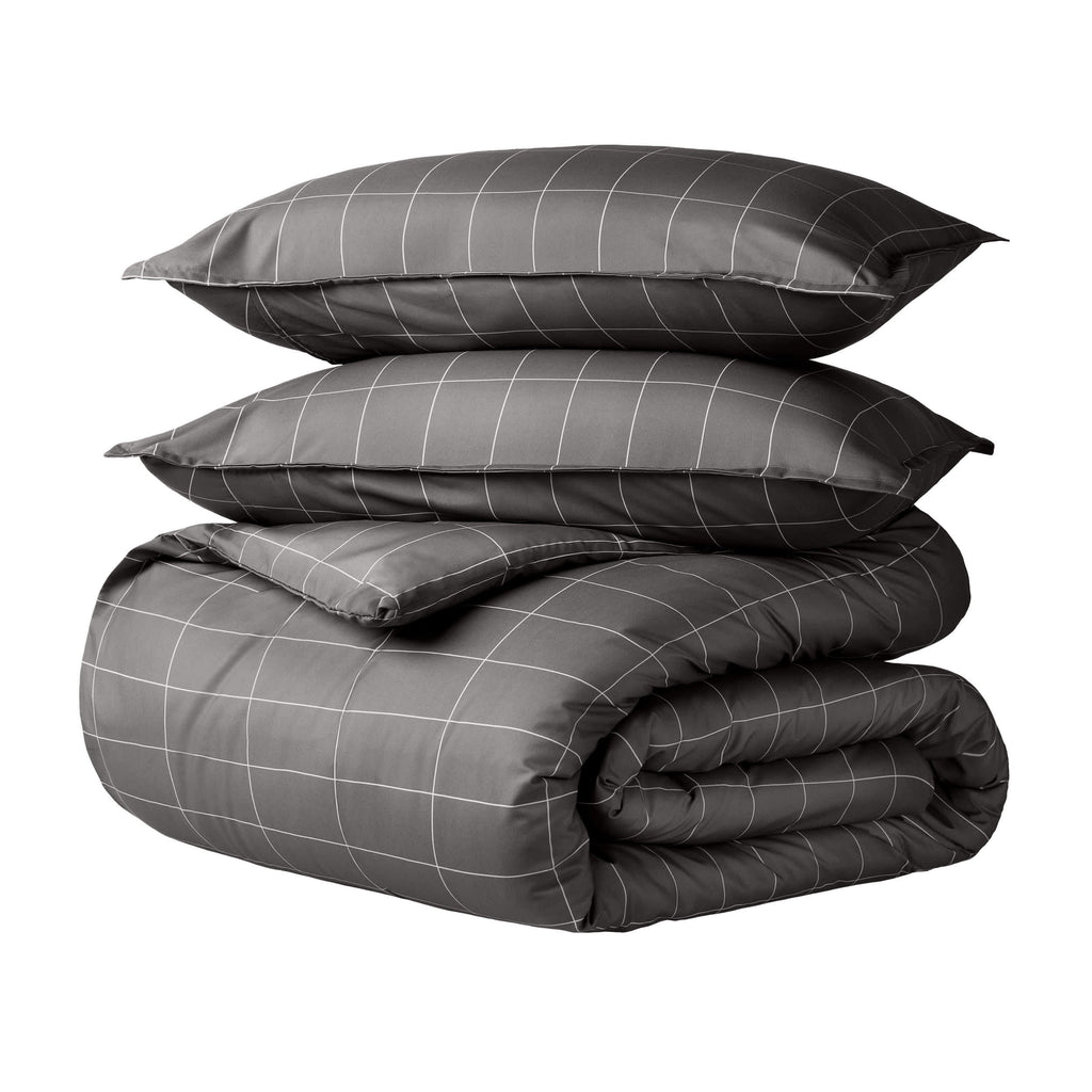 Bare Home Double Brushed Duvet Cover Set