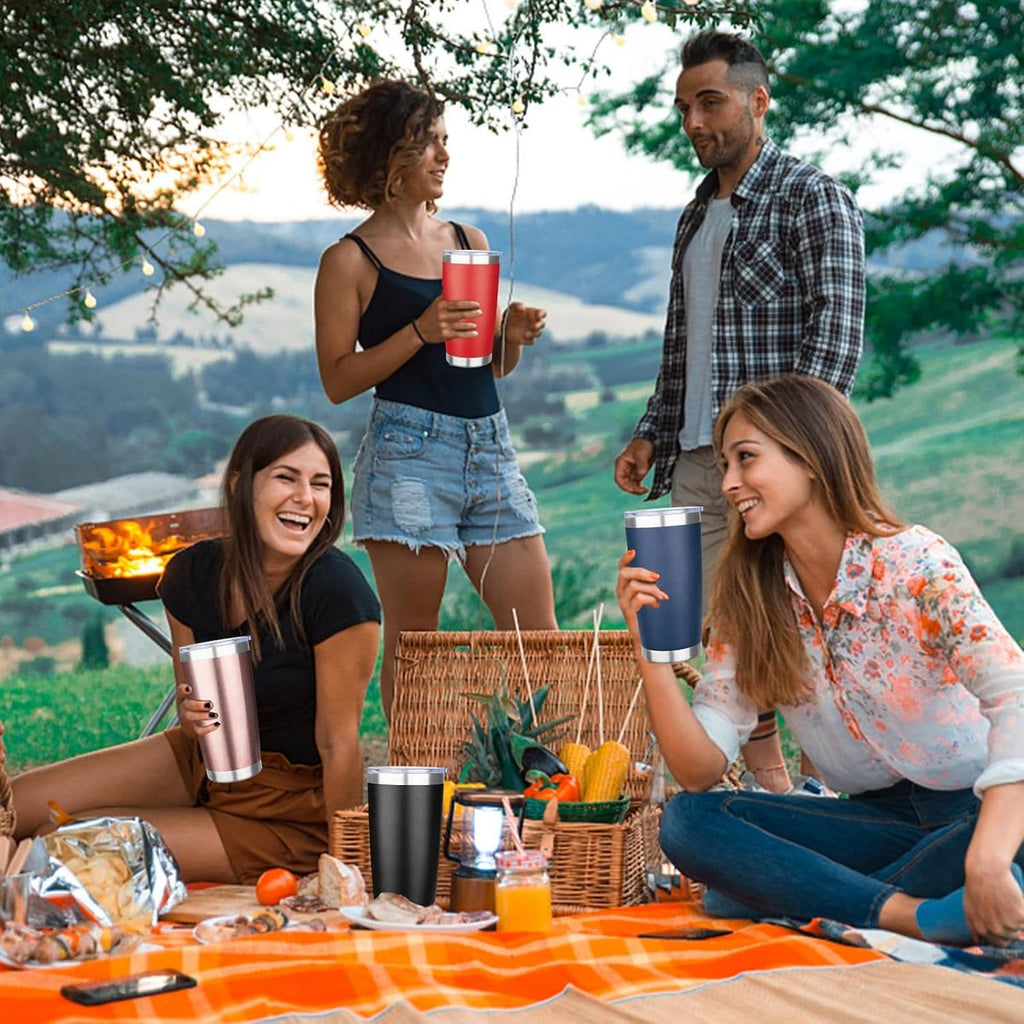 Stainless Steel Insulated Tumbler with Lid