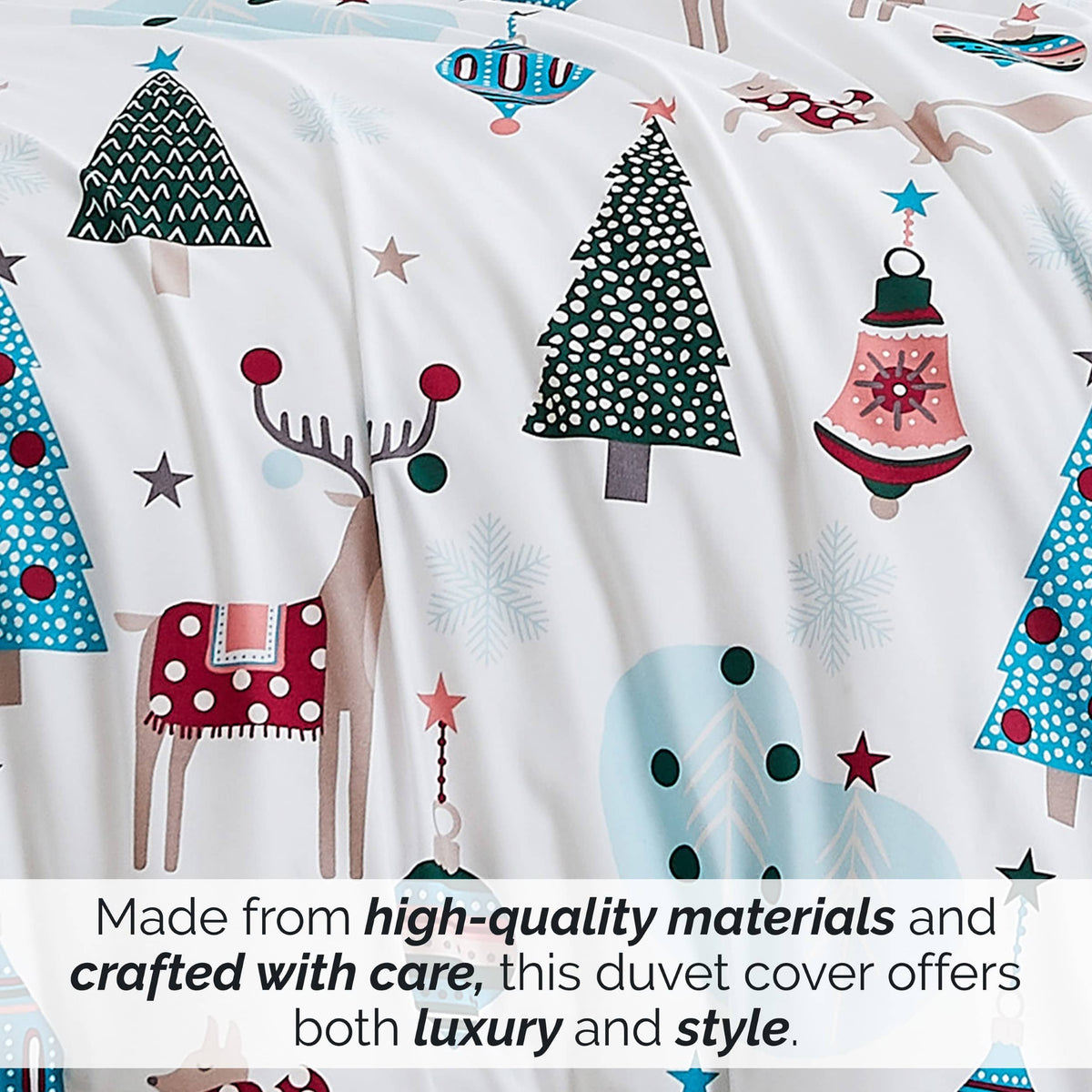 Southshore Fine Linens Winter Wonderland Oversized Duvet Cover Set
