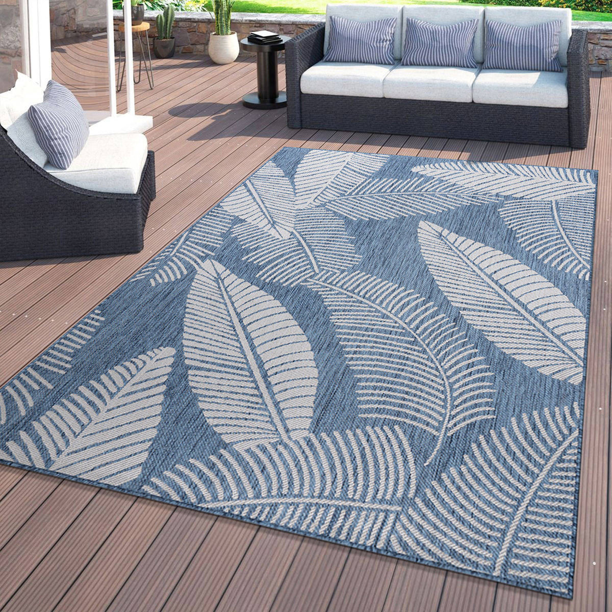 World Rug Gallery Palm Collection 7'10 x10'