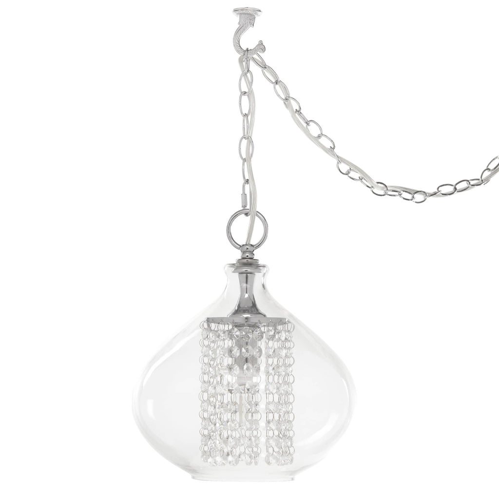 River of Goods Clear Glass Hanging Lamp