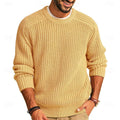 Percy | Ribbed Crew Neck Jumper