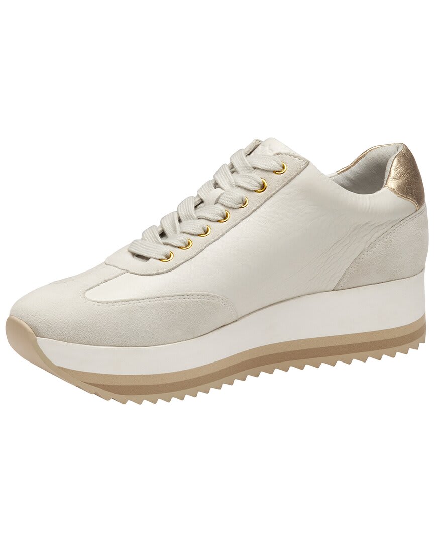 Johnston & Murphy Gracie Leather & Suede Sneaker