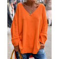Aurelia | Relaxed V-Neck Pullover