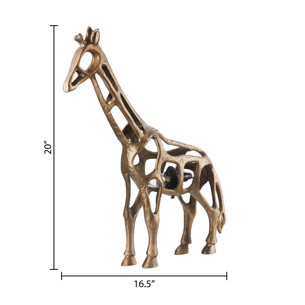 River of Goods Golden Giraffe Table Lamp