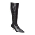 Stuart Weitzman Mara 50 Zip Leather Knee-High Boot