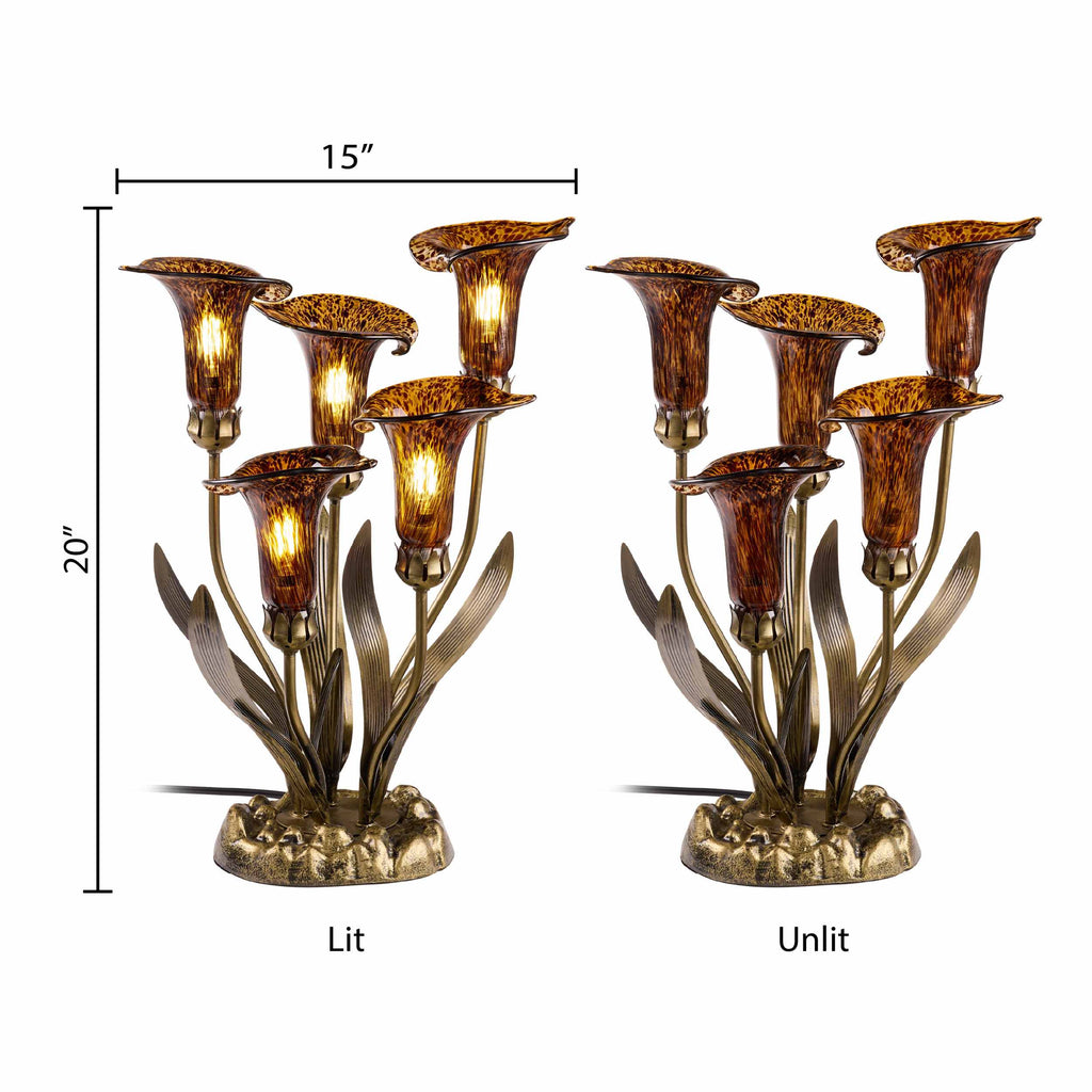River of Goods Lily Lamp Up