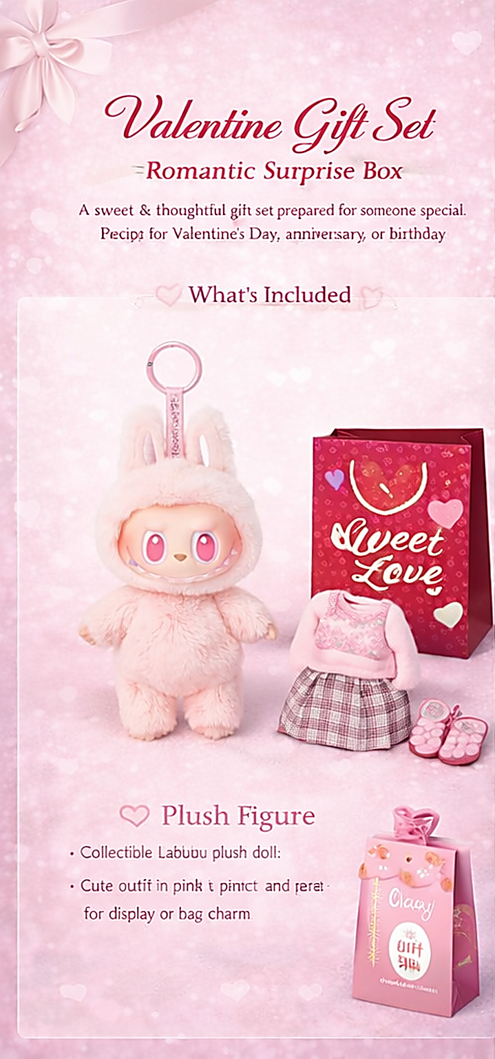LABUBU Valentine’s Day Gift Box | Love Edition