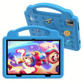 Kids Tablet 10.1 Inch with Android 15, 12GB RAM, 64GB Built-In Storage, Dual Cameras and Handle Case