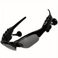 Smart Audio Glasses 2-in-1 Polarized Sunglasses with Bluetooth 5.4 Wireless Earphone & Mic - Fashion Open-Ear Headset Glasses for Music