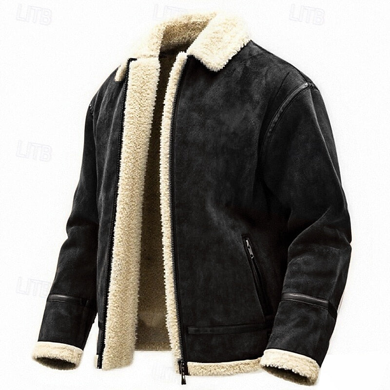 Merrick | Winterjacke mit Sherpa-Futter