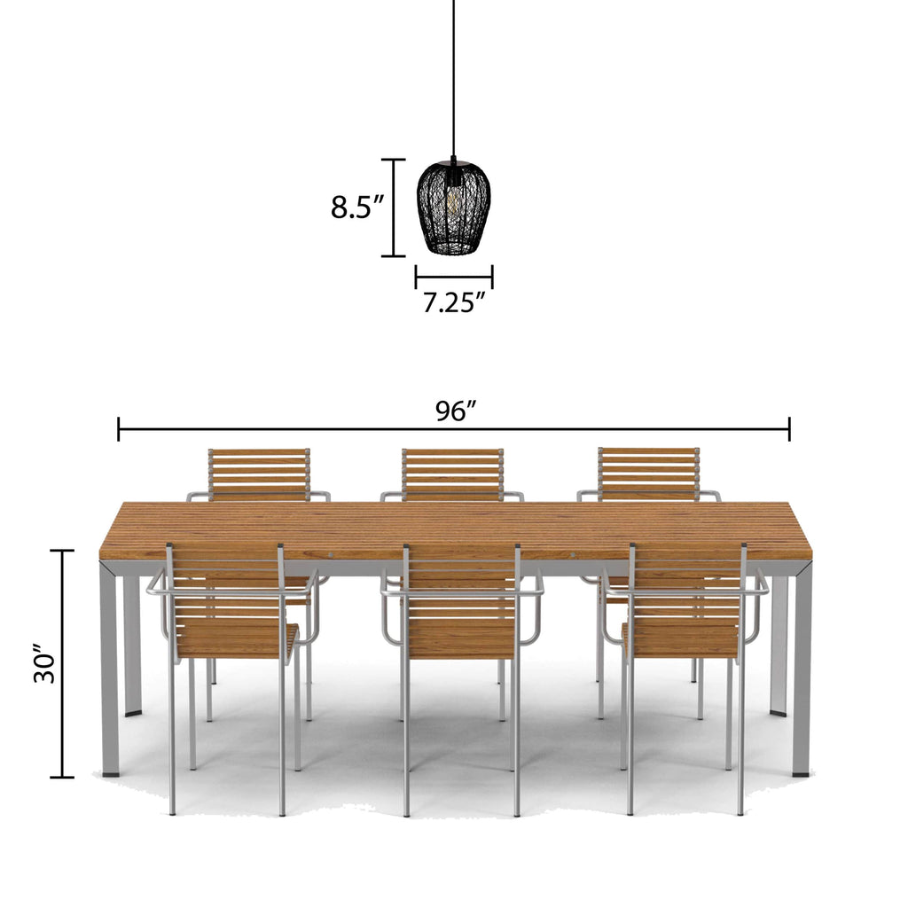 River of Goods Hanging Pendant Lamp - Black