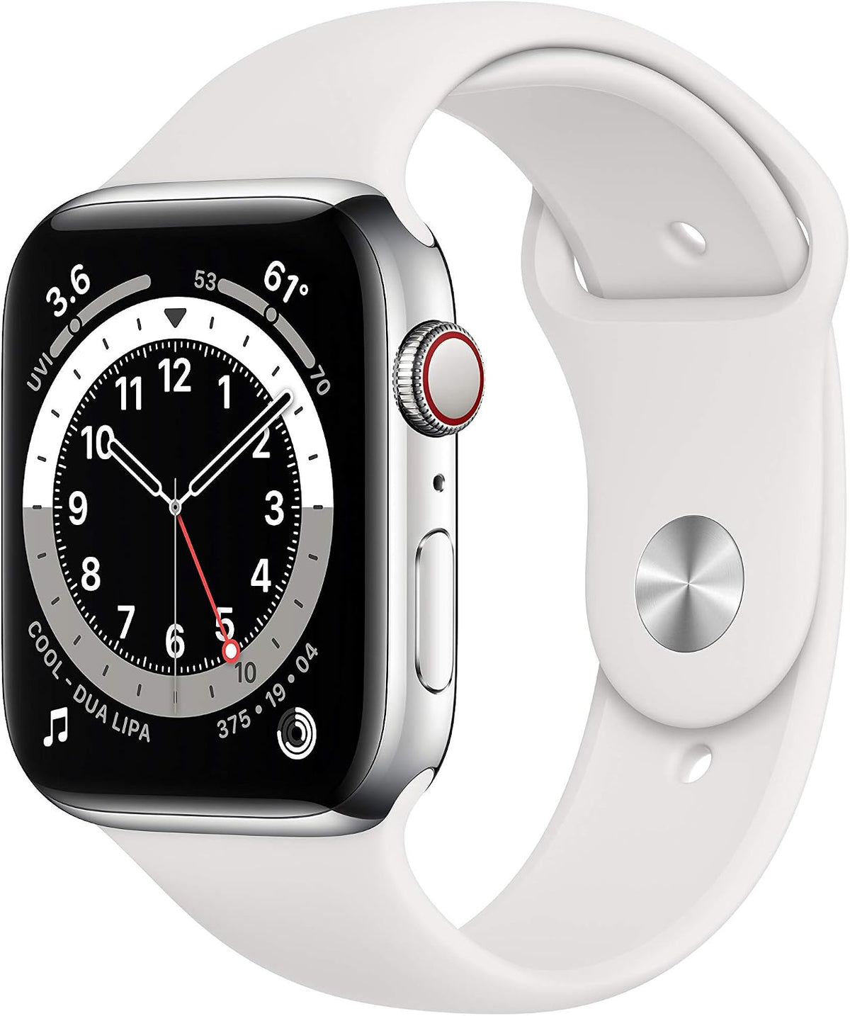 Apple Watch Series 6 40mm Stainless Steel GPS + Cellular