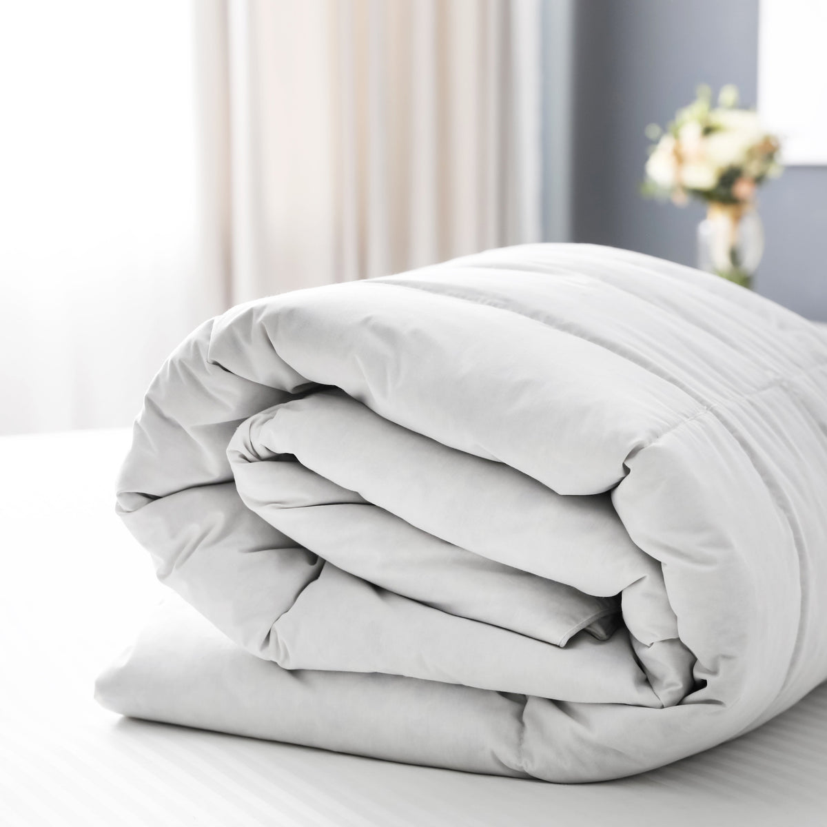 Elegant Comfort 3 Piece Cotton Comforter - Down Alternative Hotel Premium Quality