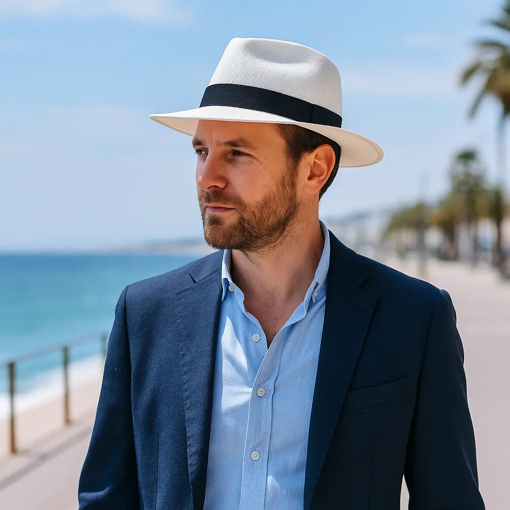 Classic Handmade Panama Straw Hats for Men