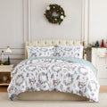 Southshore Fine Linens Happy Holidays Oversized Duvet Cover Set