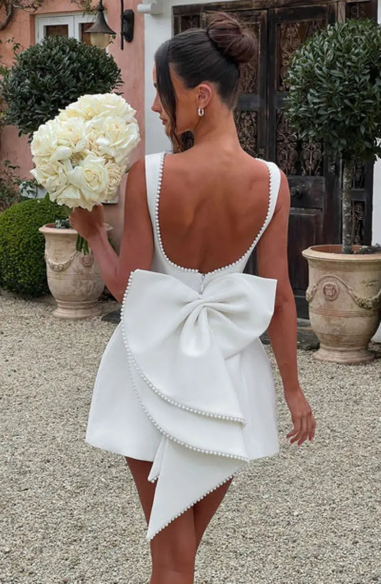 Women’s A-Line Mini Wedding Guest Dress