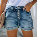 Women’s Button Fly Denim Shorts