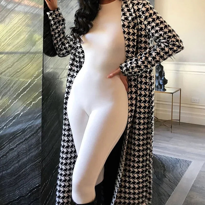 Women’s Long Sleeve Bodycon Jumpsuit