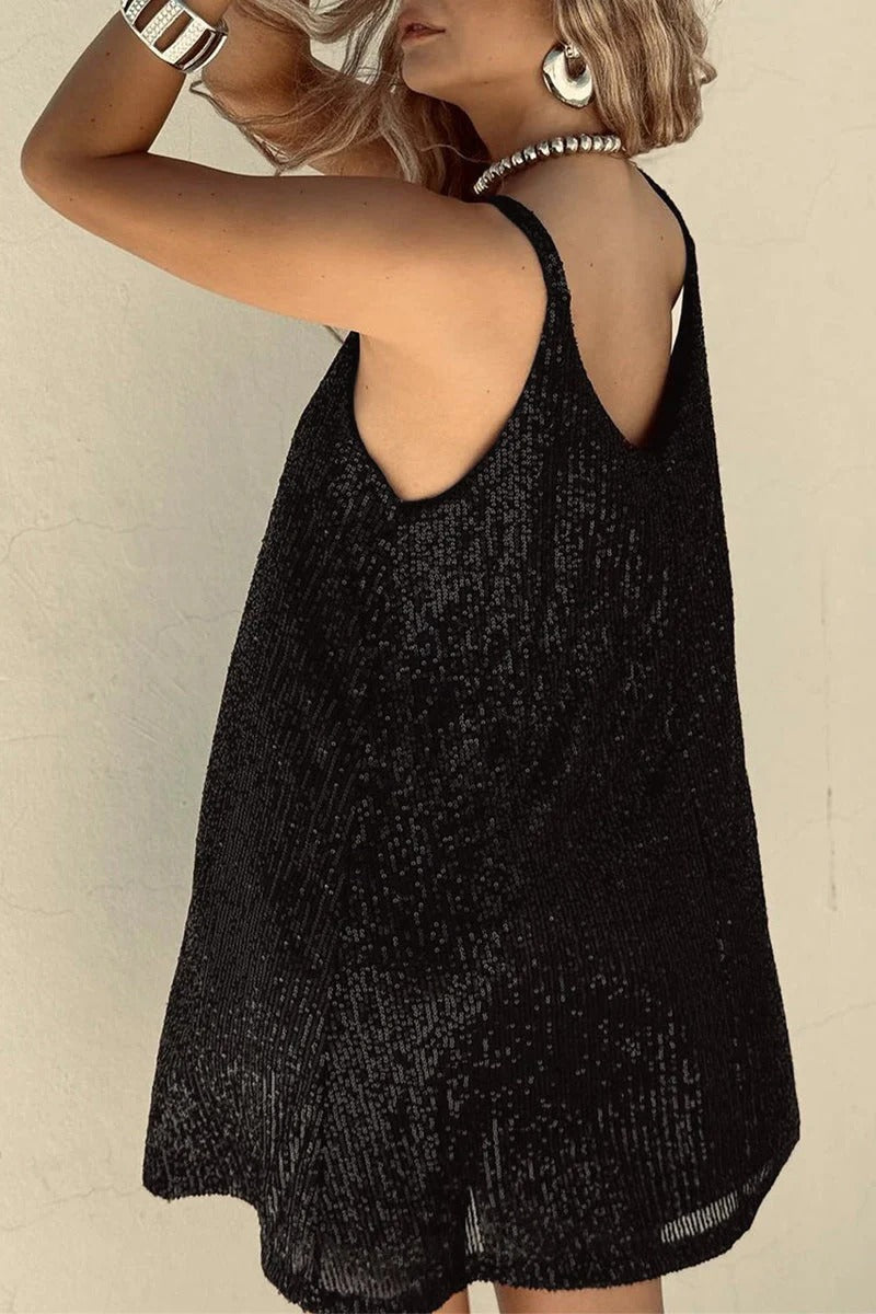 Women’s Sequin Mini Prom Dress