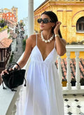 Women’s Backless Spaghetti Strap Maxi Summer Dress