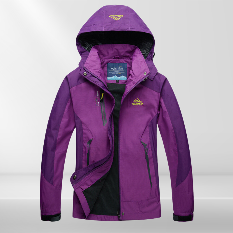 Women’s Hooded Rain Windbreaker Jacket