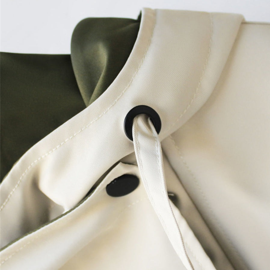 Women’s Hooded Windbreaker Rain Jacket