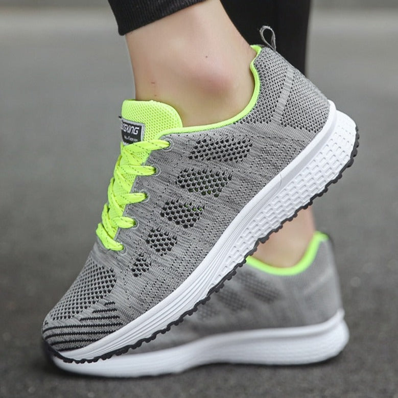 Women’s Lace-Up Low-Top Running Sneakers