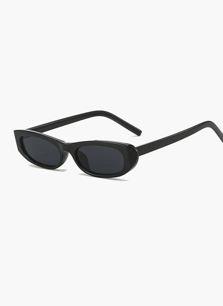 Women’s Narrow Oval Frame Sunglasses