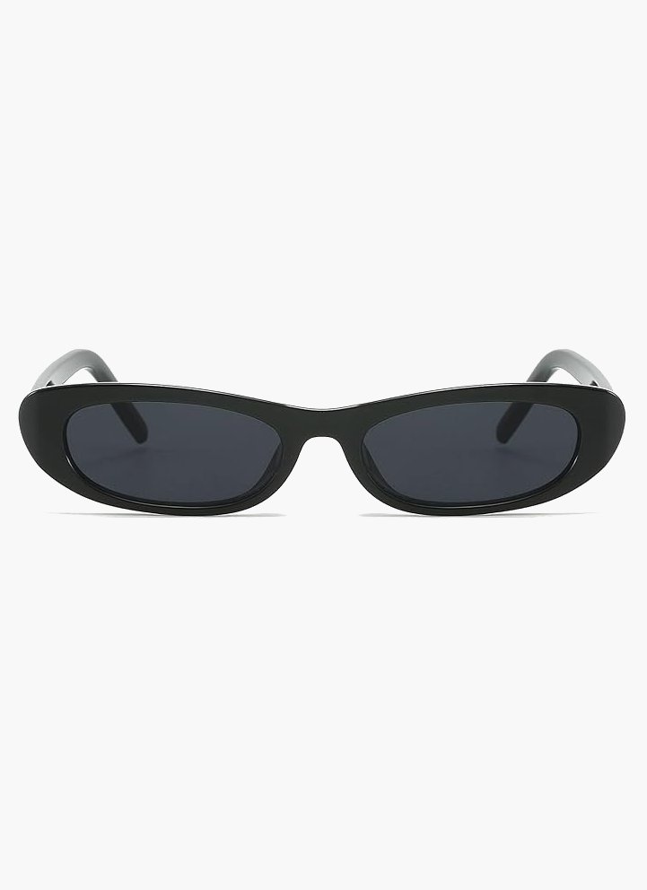 Women’s Narrow Oval Frame Sunglasses