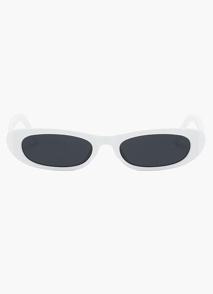 Women’s Narrow Oval Frame Sunglasses