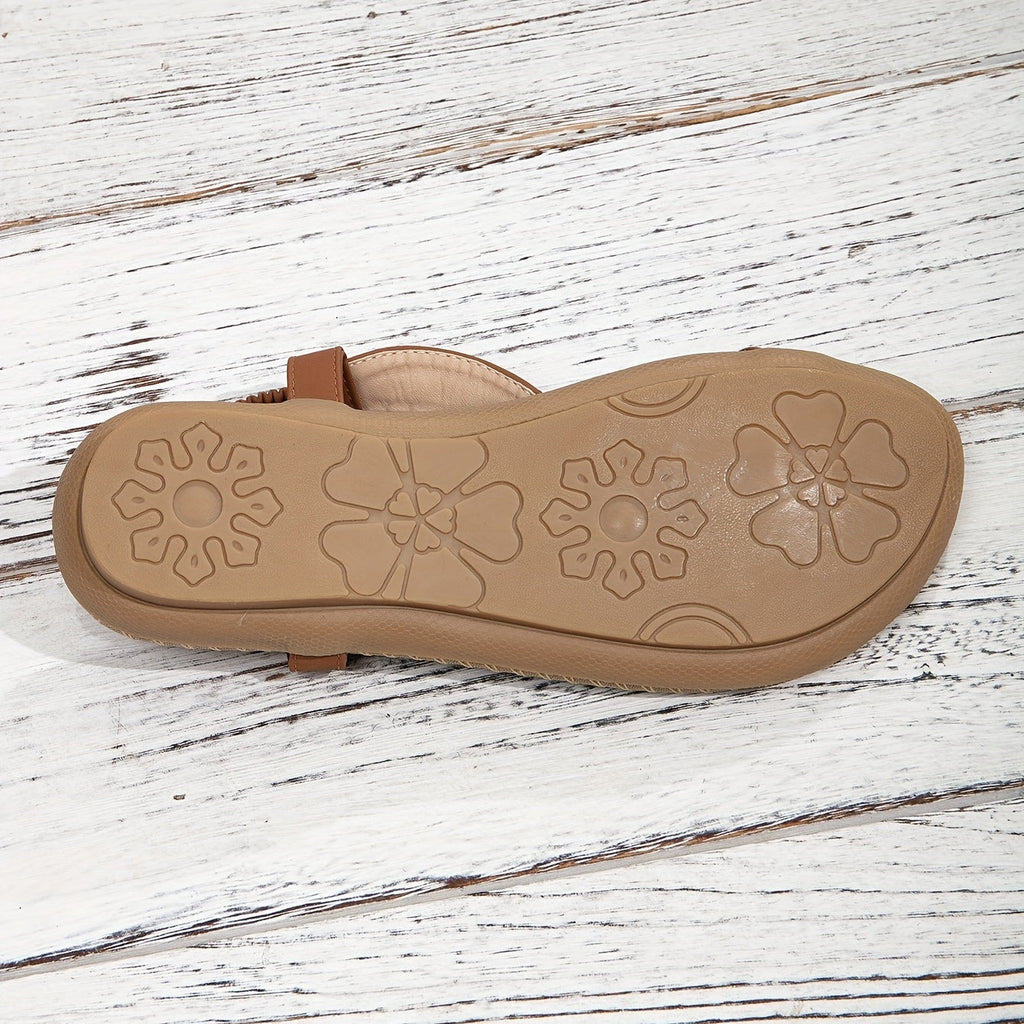 Women’s Open-Toe Toe Post Flat Sandals