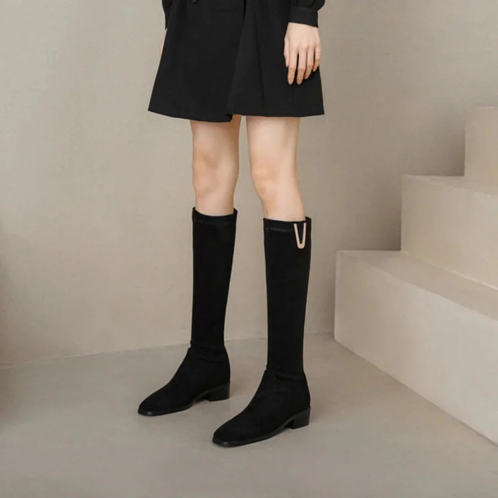 Women’s Slip-On Knee High Boots