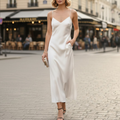 Women’s Spaghetti Strap Maxi Wedding Guest Dress