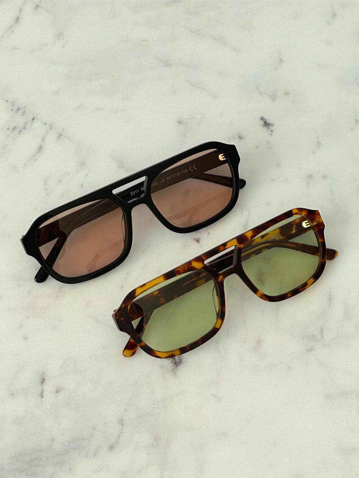 Women’s Square Frame Tinted Lens Sunglasses