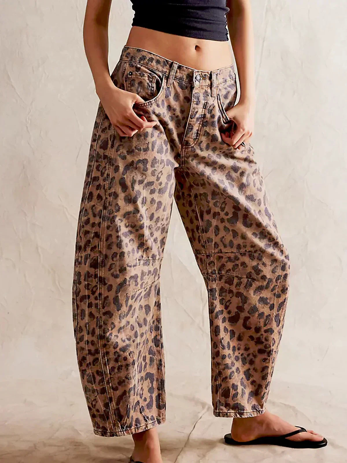 Women’s Wide Leg High Waisted Denim Jeans