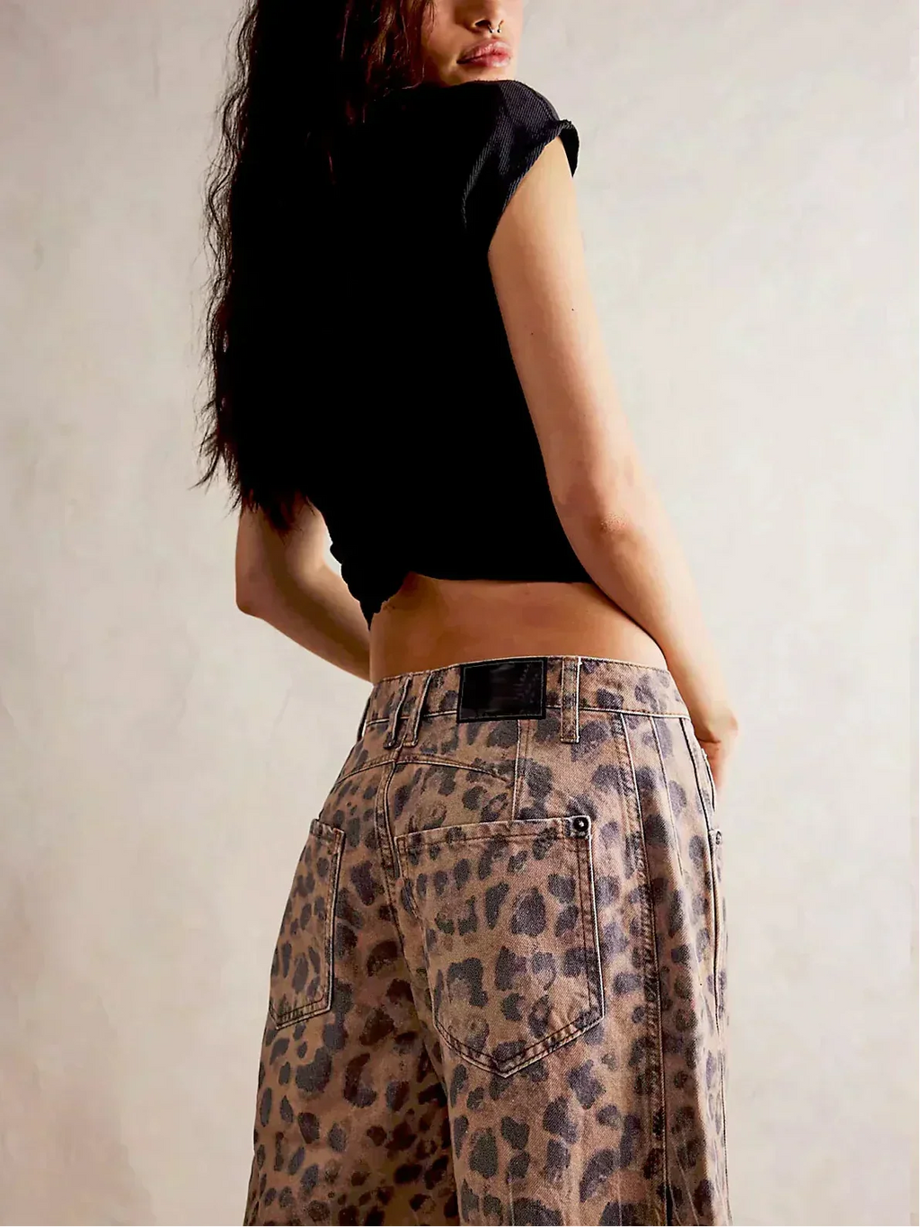 Women’s Wide Leg High Waisted Denim Jeans