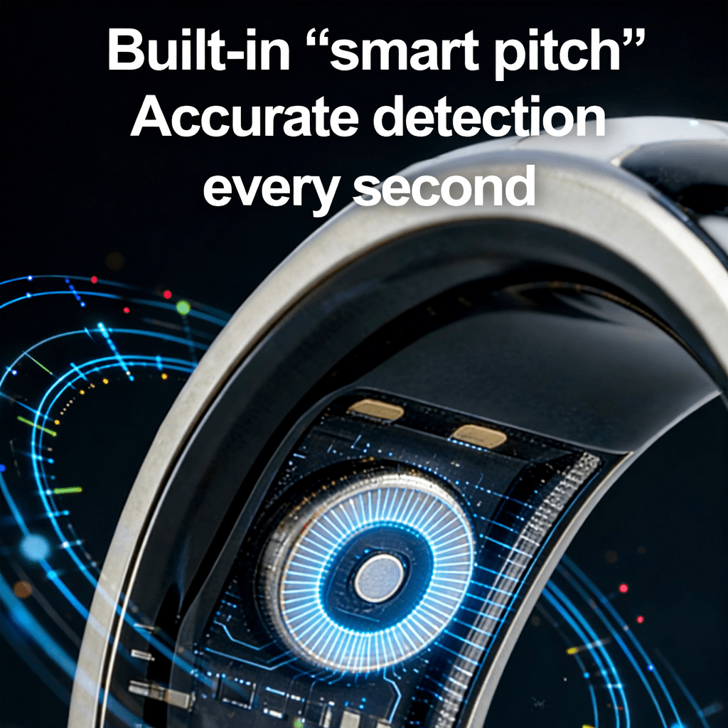 Bague intelligente Bluetooth de santé Wrongduck pour le football