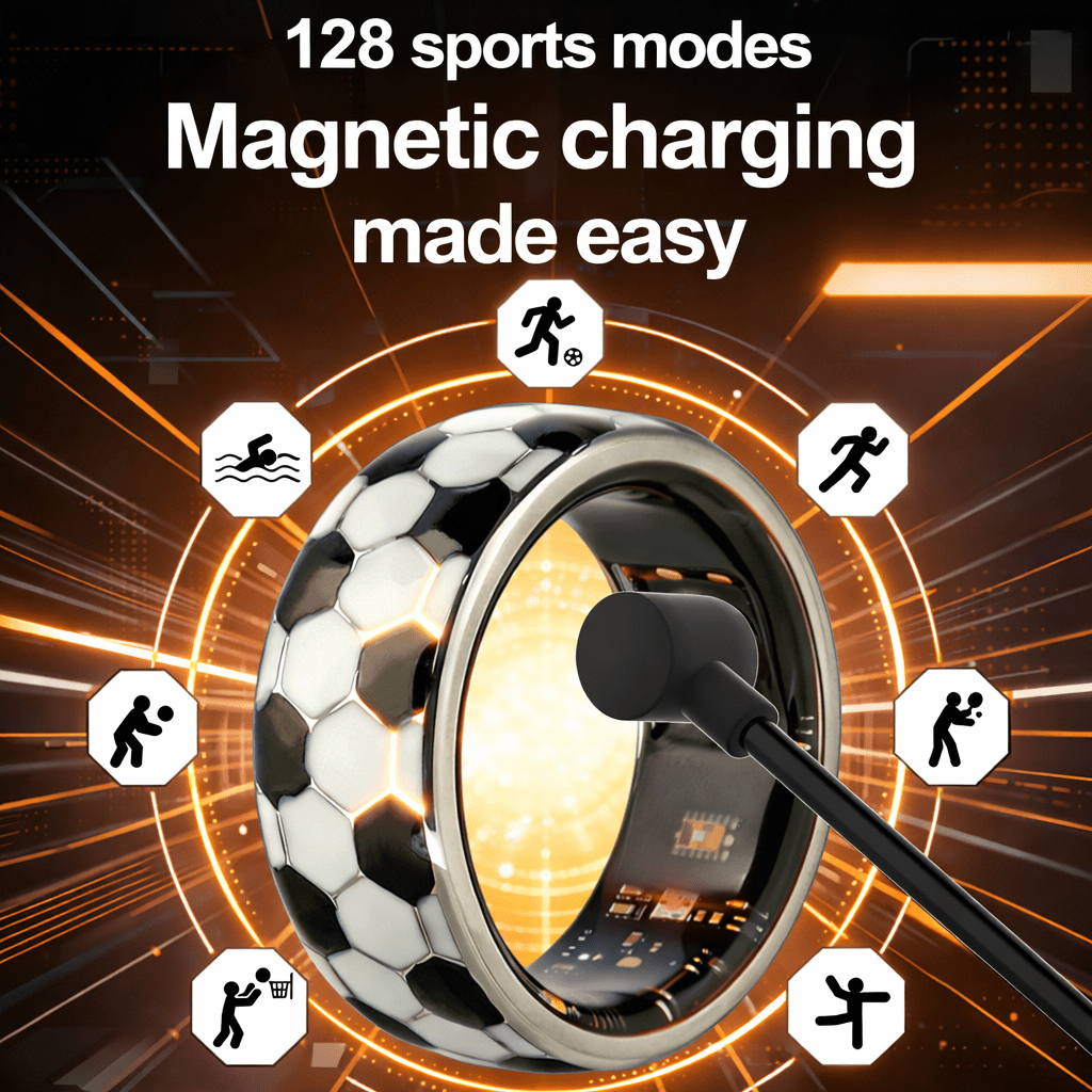 Bague intelligente Bluetooth de santé Wrongduck pour le football