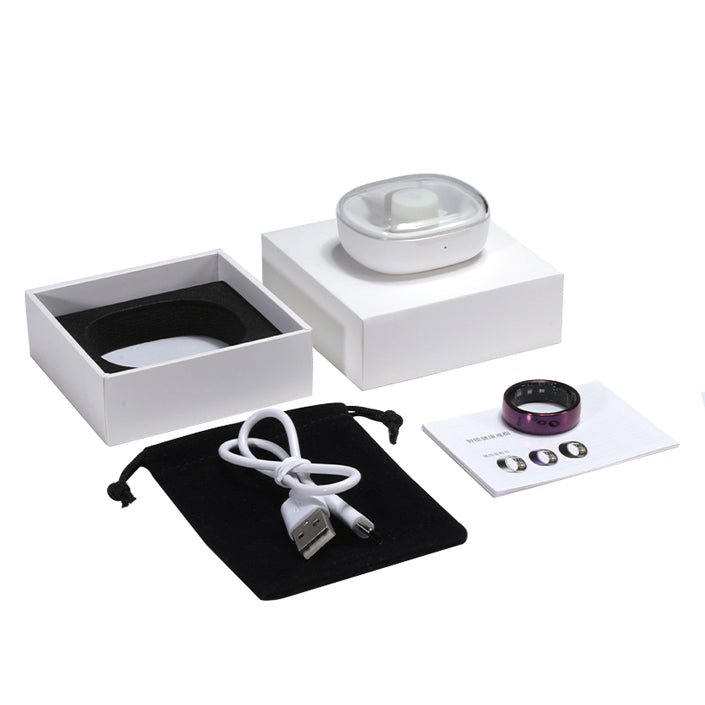 Wrongduck Anneau Intelligent Bluetooth Violet Suivi de Santé