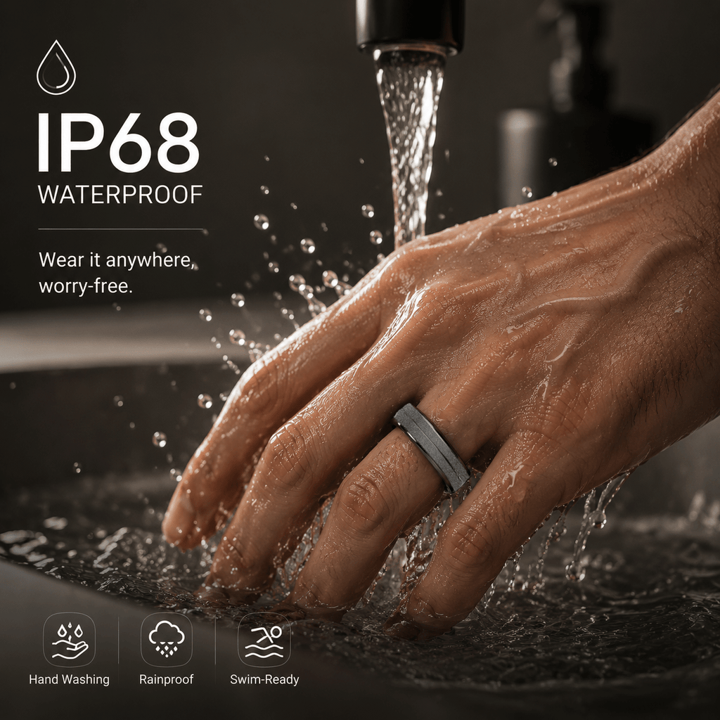 Wrongduck R4S Smart Ring – Health, Sleep & Activity Tracker
