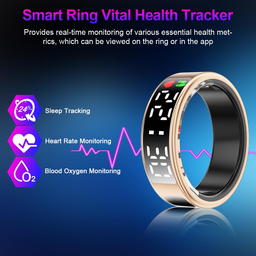 Wrongduck SR2 Anneau Intelligent Bluetooth Suivi de Santé