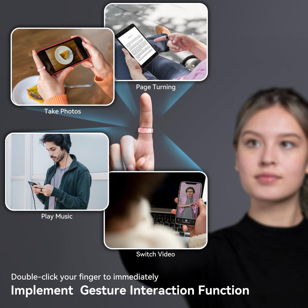 Wrongduck SR3 Anneau Intelligent Bluetooth Suivi de Santé