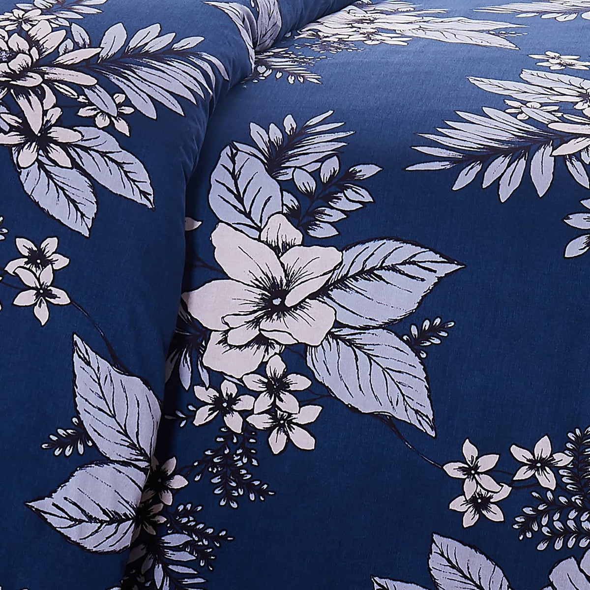 Southshore Fine Linens Flora 300 Thread-Count 100% Cotton Duvet Cover Set