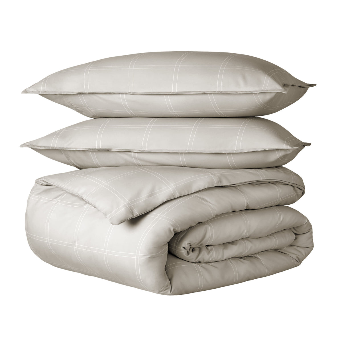 Bare Home Double Brushed Duvet Cover Set