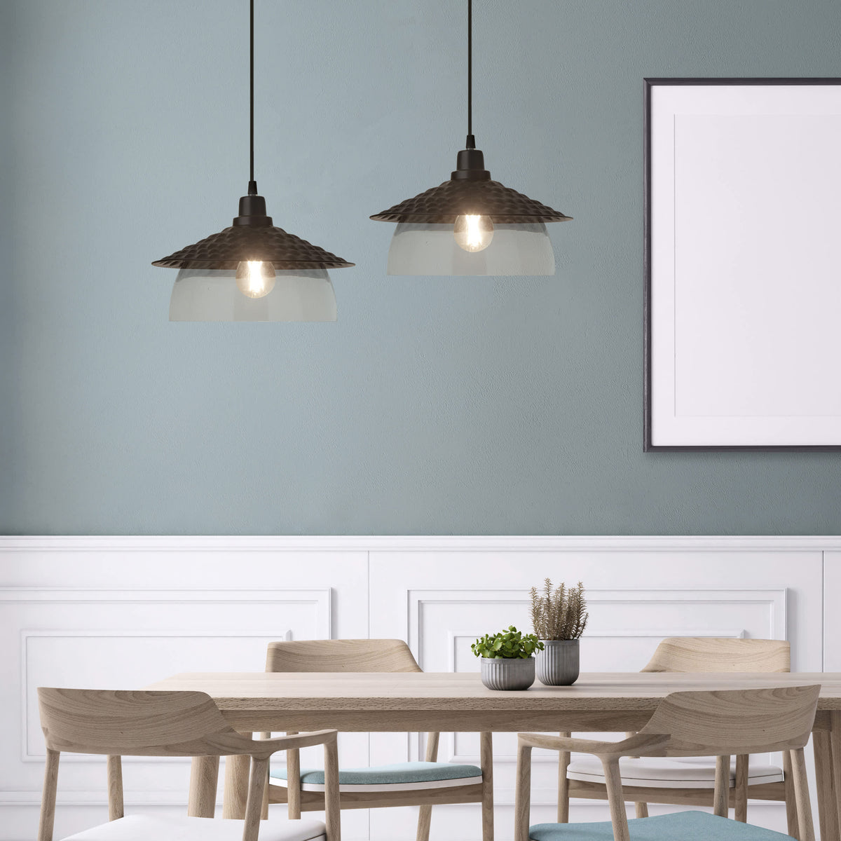 River of Goods Hanging Pendant Lighting, Metal